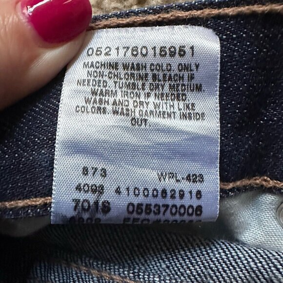 Levi's Bootcut Jeans for Men - Deep Indigo - Picture 5 of 9